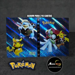 ALBUM PARA CARTAS POKEMON #18 (PARA 216 CARTAS) (A0644)
