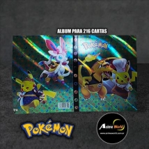 ALBUM PARA CARTAS POKEMON #19 (PARA 216 CARTAS) (A0645)