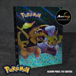 ALBUM PARA CARTAS POKEMON #19 (PARA 216 CARTAS) (A0645)