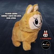 PELUCHE LABUBU CAMINA Y CANTA CON LUCES #3 (20CM APROX) (P1789)