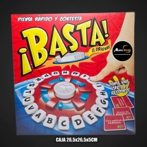 JUEGO DE MESA BASTA 0123S (CAJA 26,5x26,5x5CM) (A0647)