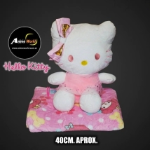 PELUCHE CON MANTA KITTY #1 (40CM APROX) (P1800)