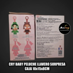CRY BABY PELUCHE LLAVERO SORPRESA #1 (REPLICA) (CAJA 10x15x8CM) (P1804)