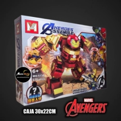 BLOQUE GENERICO MG323A HEROES (CAJA 30x22CM) (L1021)
