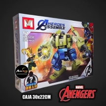 BLOQUE GENERICO MG323C HEROES (CAJA 30x22CM) (L1023)