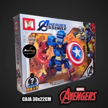BLOQUE GENERICO MG323D HEROES (CAJA 30x22CM) (L1024)