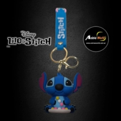LLAVERO GOMA STITCH #40 (N0618)