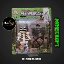 BLOQUE EN BLISTER MINECRAFT #9 (BLISTER 15x17CM) (L1027)