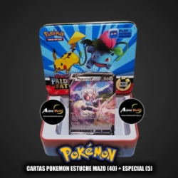 CARTAS POKEMON ESTUCHE #12 MAZO (40) + ESPECIAL (5) 3101 (A0650)