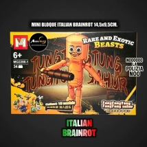 MINI BLOQUE MG2208-1 ITALIAN BRAINROT (L1031)