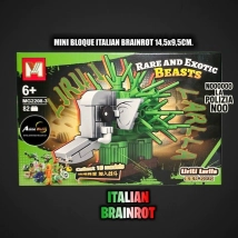 MINI BLOQUE MG2208-3 ITALIAN BRAINROT (L1033)