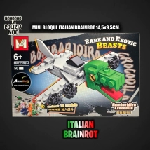MINI BLOQUE MG2208-4 ITALIAN BRAINROT (L1034)