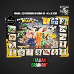 MINI BLOQUE MG2208-4 ITALIAN BRAINROT (L1034)