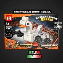 MINI BLOQUE MG2208-5 ITALIAN BRAINROT (L1035)
