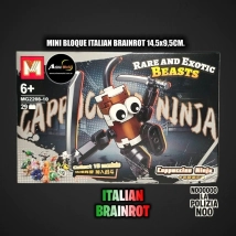MINI BLOQUE MG2208-10 ITALIAN BRAINROT (L1040)