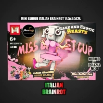 MINI BLOQUE MG2208-11 ITALIAN BRAINROT (L1041)