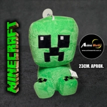 PELUCHE MINECRAFT PELICULA #1 CREEPER (23CM APROX) (P1813)
