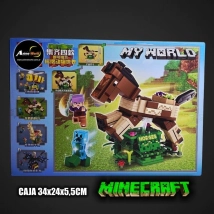 BLOQUE GENERICO MG1308B MINECRAFT (CAJA 34x24x5,5CM) (L1052)