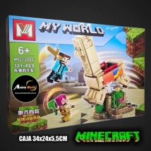 BLOQUE GENERICO MG1308C MINECRAFT (CAJA 34x24x5,5CM) (L1053)