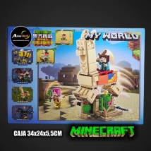 BLOQUE GENERICO MG1308C MINECRAFT (CAJA 34x24x5,5CM) (L1053)