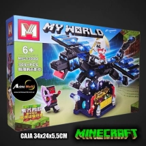 BLOQUE GENERICO MG1308D MINECRAFT (CAJA 34x24x5,5CM) (L1054)