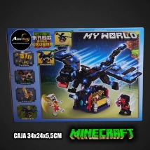 BLOQUE GENERICO MG1308D MINECRAFT (CAJA 34x24x5,5CM) (L1054)