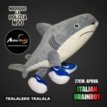 PELUCHE ITALIAN BRAINROT - TRALALERO TRALALA #1 (27CM APROX) (P1827)