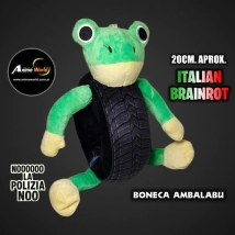 PELUCHE ITALIAN BRAINROT - BONECA AMBALABU #1 (33CM APROX) (P1831)