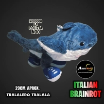 PELUCHE ITALIAN BRAINROT - TRALALERO TRALALA #2 (29CM APROX) (P1837)