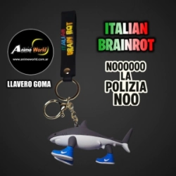 LLAVERO GOMA ITALIAN BRAINROT #1 (N0624)