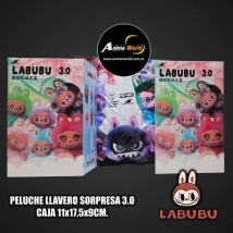 LABUBU LLAVERO SORPRESA 3.0 THE MONSTERS #1 (REPLICA) (CAJA 11x17,5x9CM) (P1838)