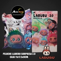 LABUBU LLAVERO SORPRESA 3.0 THE MONSTERS #1 (REPLICA) (CAJA 11x17,5x9CM) (P1838)