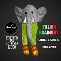 PELUCHE ITALIAN BRAINROT - LIRILI LARILA #1 (24CM APROX) (P1856)