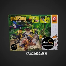BLOQUE GENERICO SEMBO S205029 DINOSAURIO WORLD (CAJA 21x15,5x4CM) (L1059)