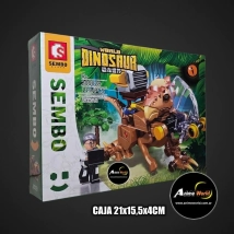 BLOQUE GENERICO SEMBO S205029 DINOSAURIO WORLD (CAJA 21x15,5x4CM) (L1059)