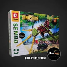 BLOQUE GENERICO SEMBO S205030 DINOSAURIO WORLD (CAJA 21x15,5x4CM) (L1060)