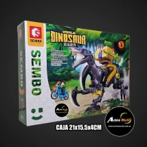 BLOQUE GENERICO SEMBO S205031 DINOSAURIO WORLD (CAJA 21x15,5x4CM) (L1061)