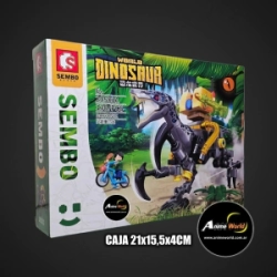 BLOQUE GENERICO SEMBO S205031 DINOSAURIO WORLD (CAJA 21x15,5x4CM) (L1061)