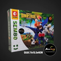 BLOQUE GENERICO SEMBO S205032 DINOSAURIO WORLD (CAJA 21x15,5x4CM) (L1062)
