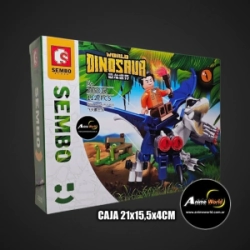BLOQUE GENERICO SEMBO S205032 DINOSAURIO WORLD (CAJA 21x15,5x4CM) (L1062)