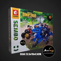 BLOQUE GENERICO SEMBO S205018 DINOSAURIO WORLD (CAJA 23,5x19x4,5CM) (L1066)