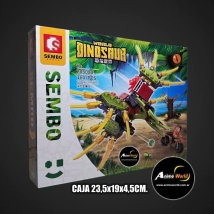 BLOQUE GENERICO SEMBO S205020 DINOSAURIO WORLD (CAJA 23,5x19x4,5CM) (L1068)