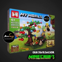 BLOQUE GENERICO MG1181A MINECRAFT 4EN1 (CAJA 26x19,5x4,5CM) (L1070)