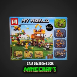BLOQUE GENERICO MG1181B MINECRAFT 4EN1 (CAJA 26x19,5x4,5CM) (L1071)