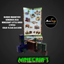 BLOQUE MAGNETICO GENERICO Z02A MINECRAFT LITTLE RIVER (27PCS) (CAJA 15,5x6,5x4,5CM) (L1074)