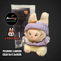 LABUBU LLAVERO CON ROPA Y ACCESORIOS #41 (REPLICA) (CAJA 9x17,5x9CM) (P1859)