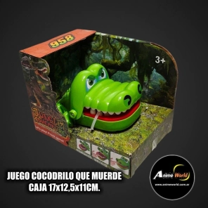 JUEGO COCODRILO QUE MUERDE JD3 (CAJA 17x12,5x11CM) (A0657)