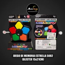 JUEGO DE MEMORIA ESTRELLA 5082 (BLISTER 15x21CM) (A0666)