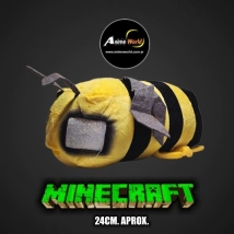 PELUCHE MINECRAFT PELICULA #6 ABEJA (24CM APROX) (P1870)