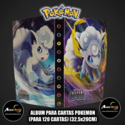 ALBUM PARA CARTAS POKEMON x120 CARTAS (32,5x20CM) (A0671)